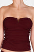 Shan Les Essentiels Bandeau Tankini top